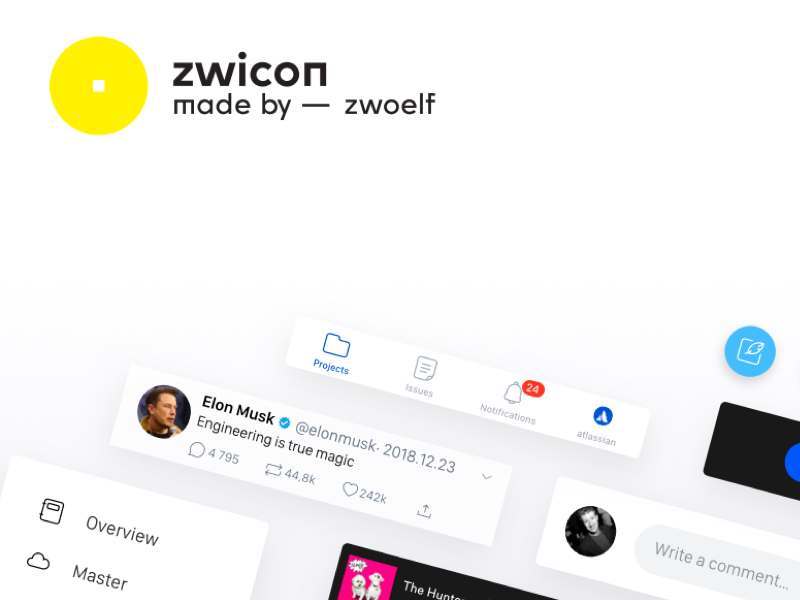 566个简约线条Zwicon