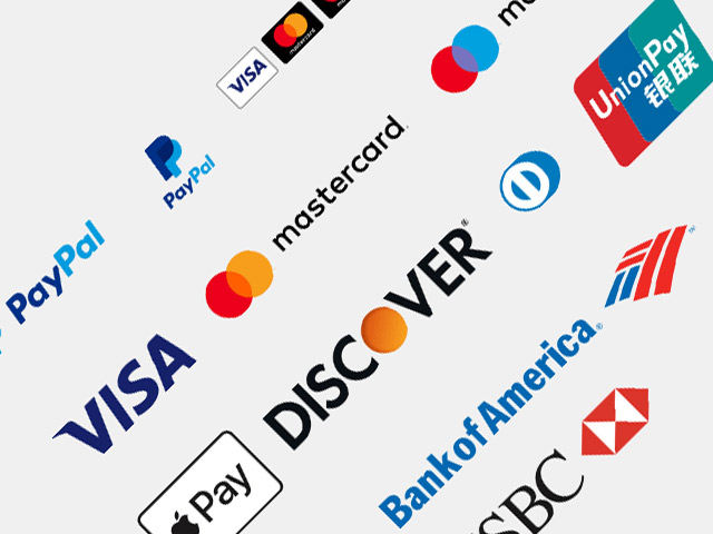 付款方式和银行徽标sketch素材下载