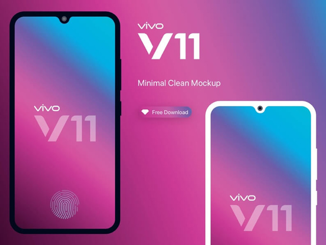 Sketch格式Vivo V11手机展示模型