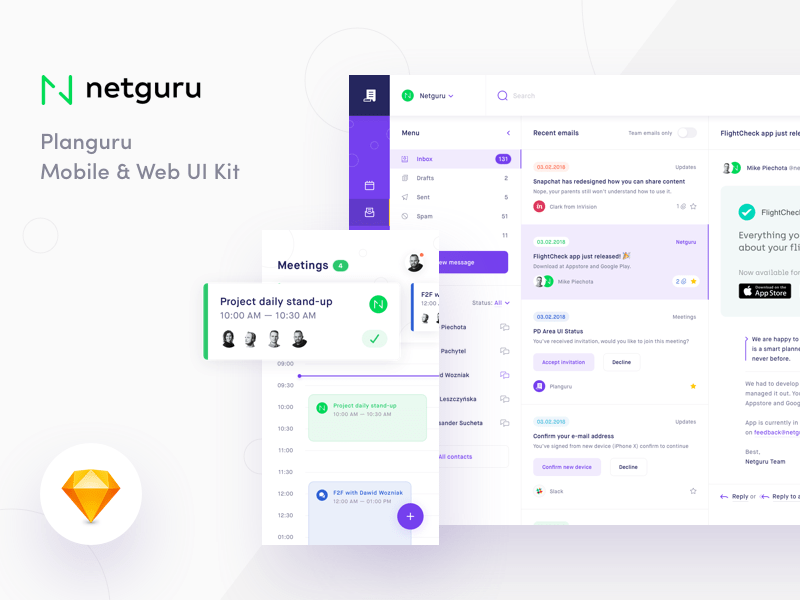 响应式后台面板UI界面UIkits