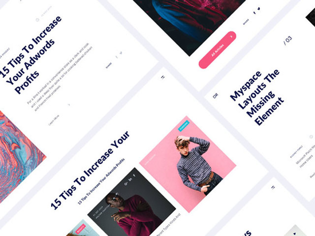 一套博客网页UI套件工具包