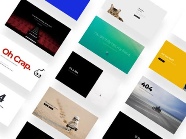 20种404错误页面创意设计