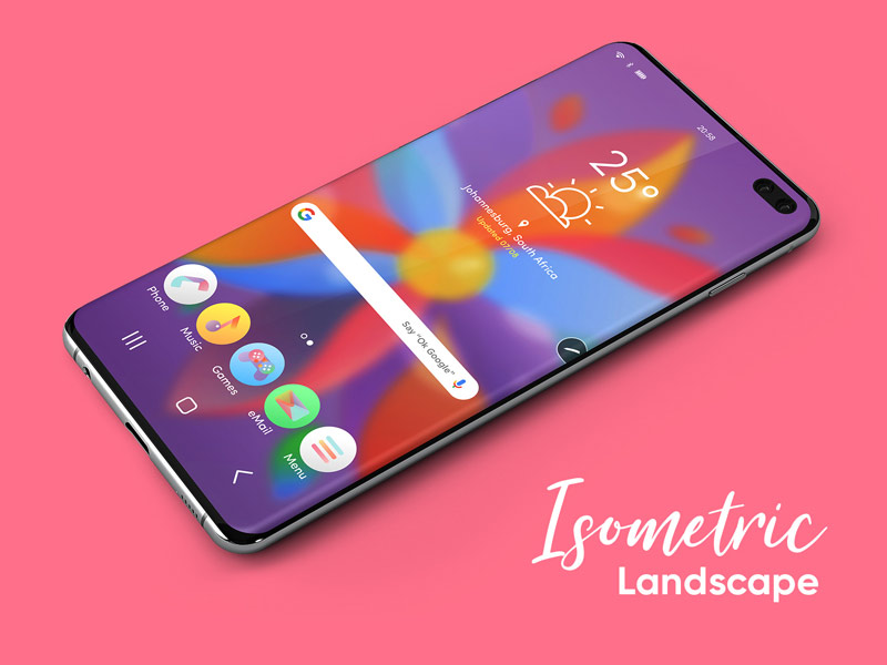 三星 S10 Samsung 手机 Mockup
