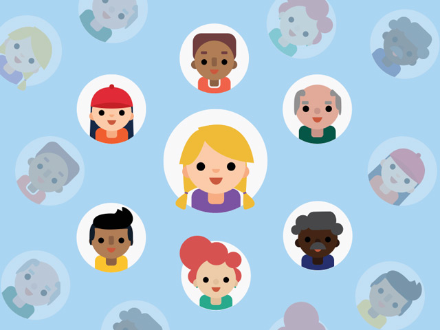 sketch矢量卡通人物头像下载